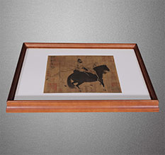 津市书画装裱配框服务案例